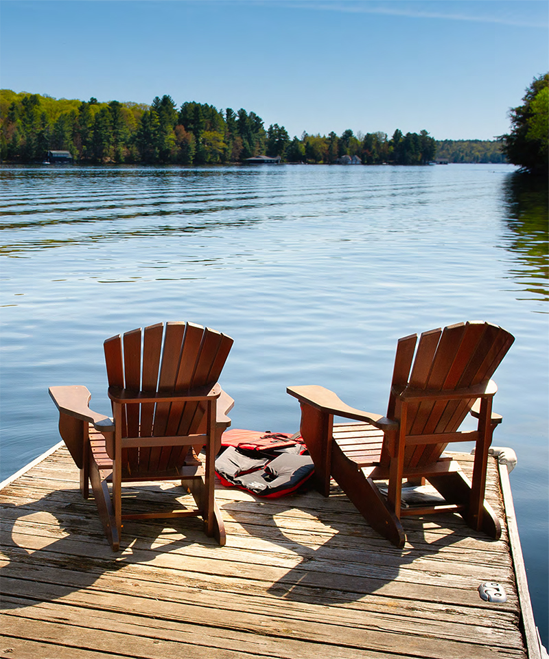 Éden du lac Ouareau - Quai